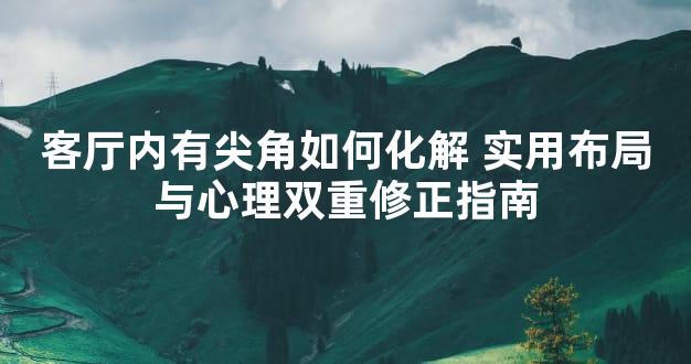 客厅内有尖角如何化解 实用布局与心理双重修正指南